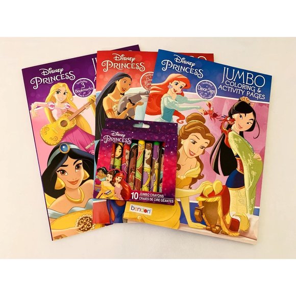 DISNEY / DISNEY PRINCESS Toys New Disney Princess Jumbo Coloring